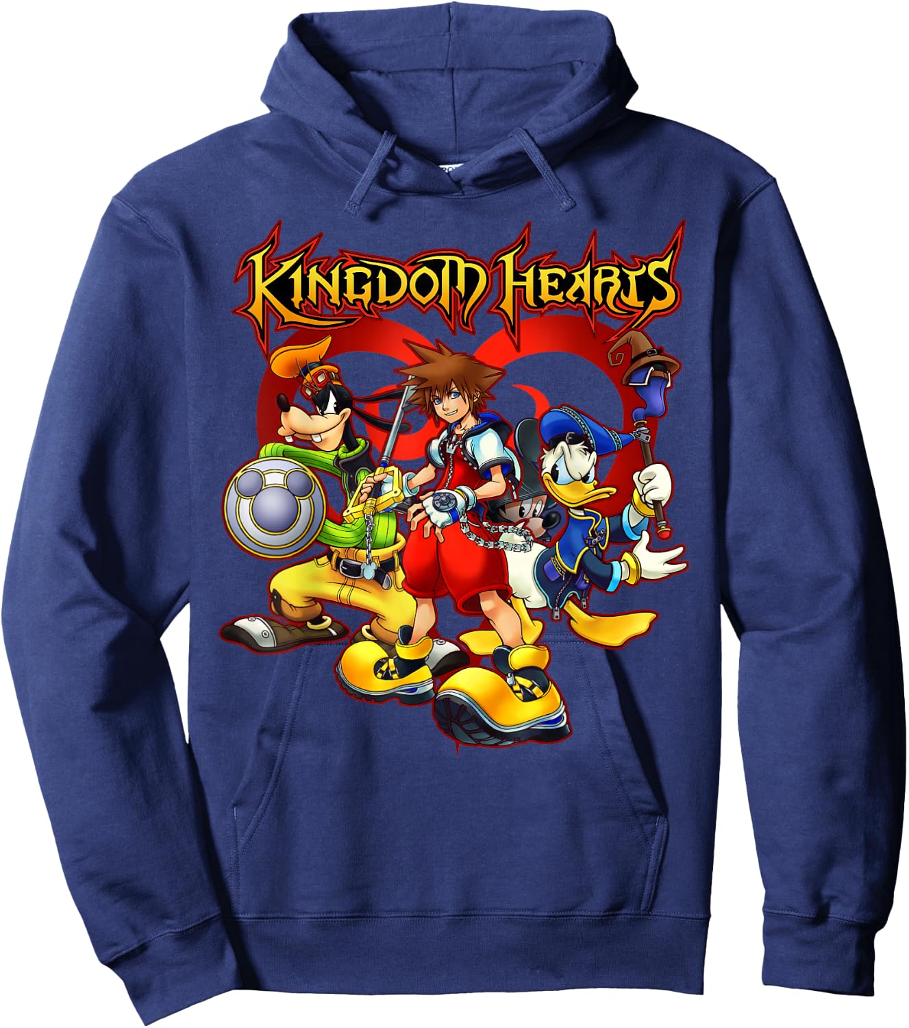 Disney - Kingdom Hearts Team Ready Hoodie - Hoodie | Navy