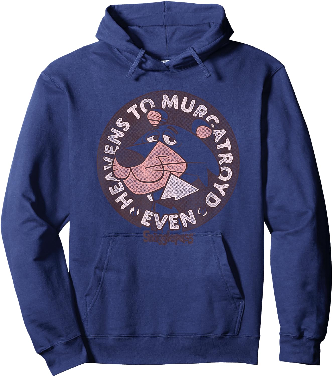 Snagglepuss Heavens to Murgatroyd Hoodie - Hoodie | Navy