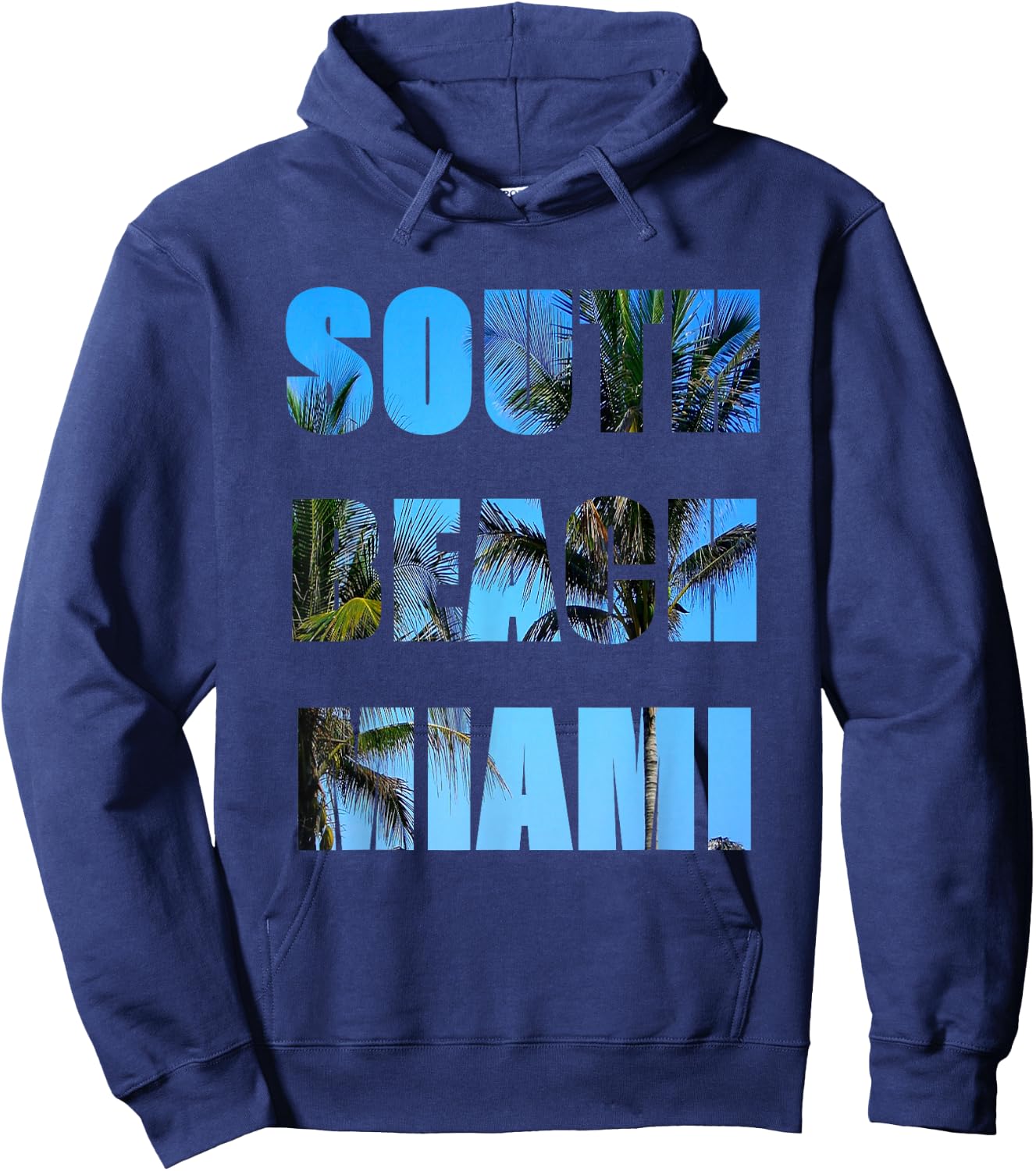 South Beach Miami Hoodie - Hoodie | Navy