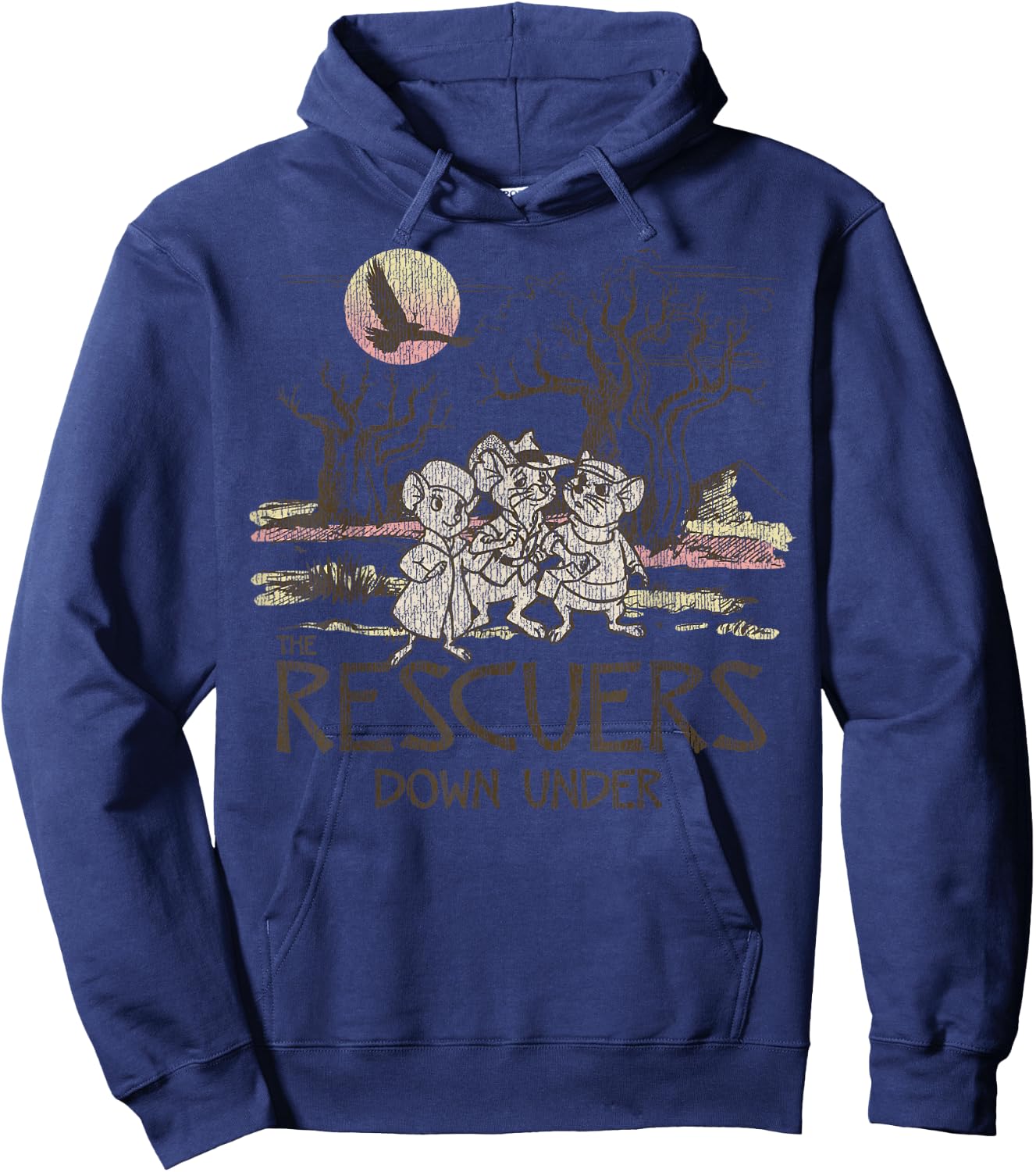 Disney Rescuers Down Under Adventure Mice Hoodie - Hoodie | Navy
