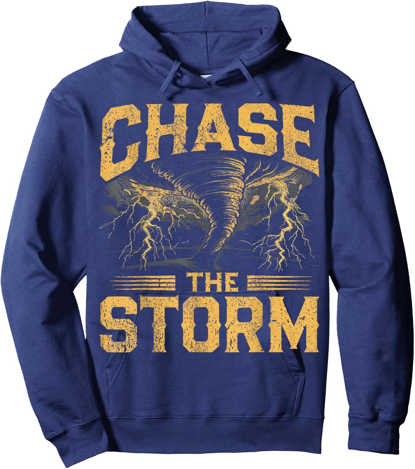 Tornado Storm Chasing Storm Chaser Chase The Storm Hoodie - Hoodie | Navy