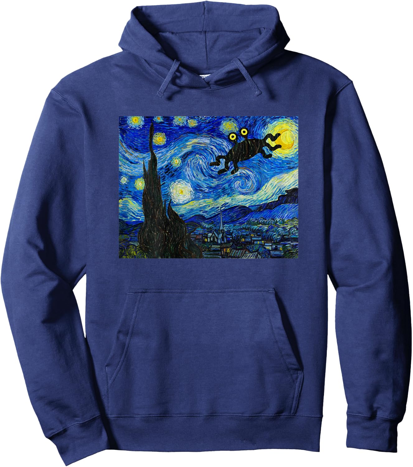 FSM Flying Spaghetti Monster Pastafarian Atheist Gift Hoodie - Hoodie | Navy