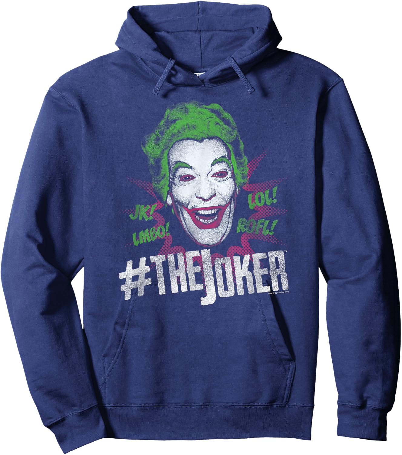 Batman Classic TV Series #Joker T Shirt Hoodie - Hoodie | Navy