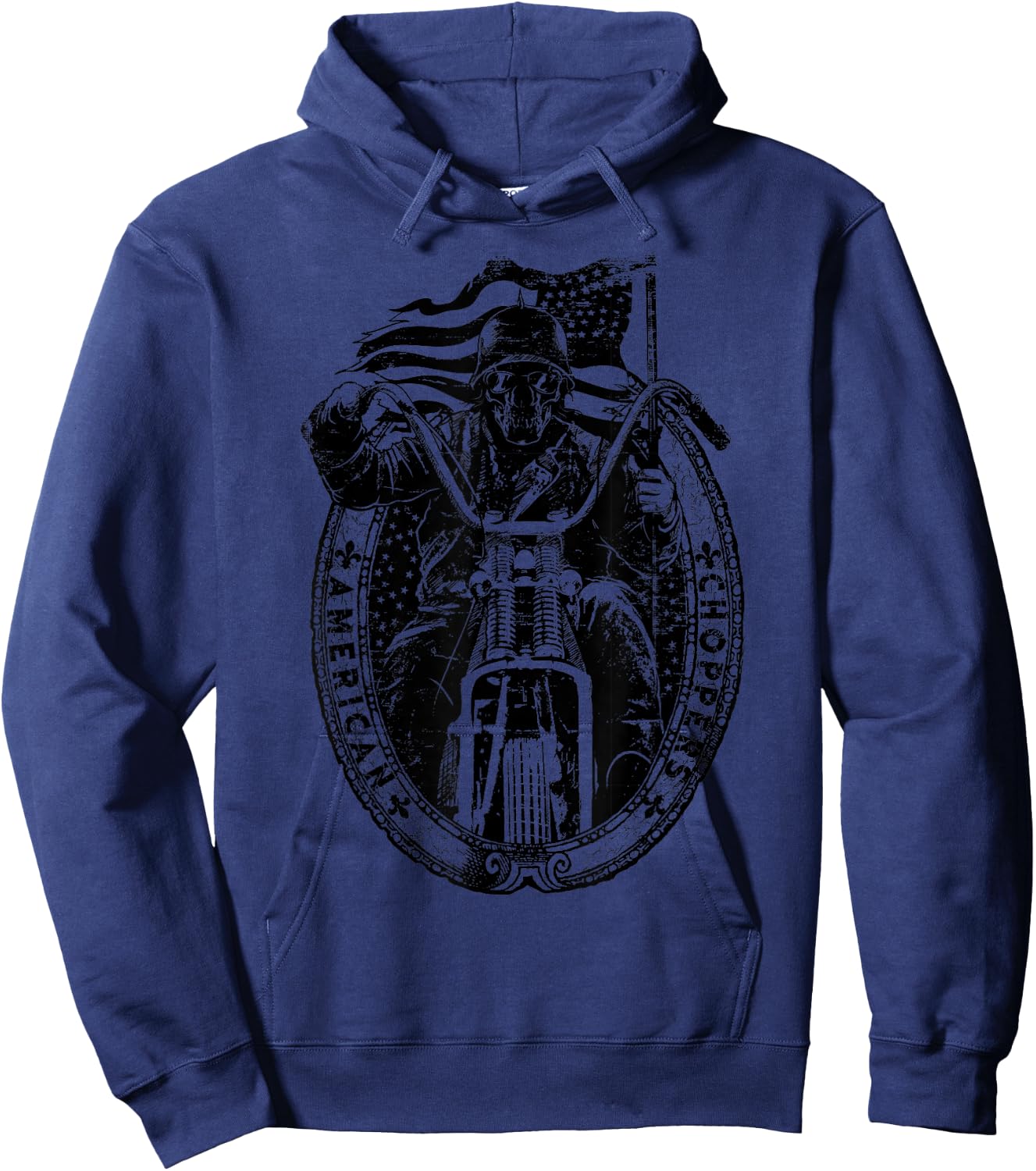American choppers motorcycle rider gift Hoodie - Hoodie | Navy