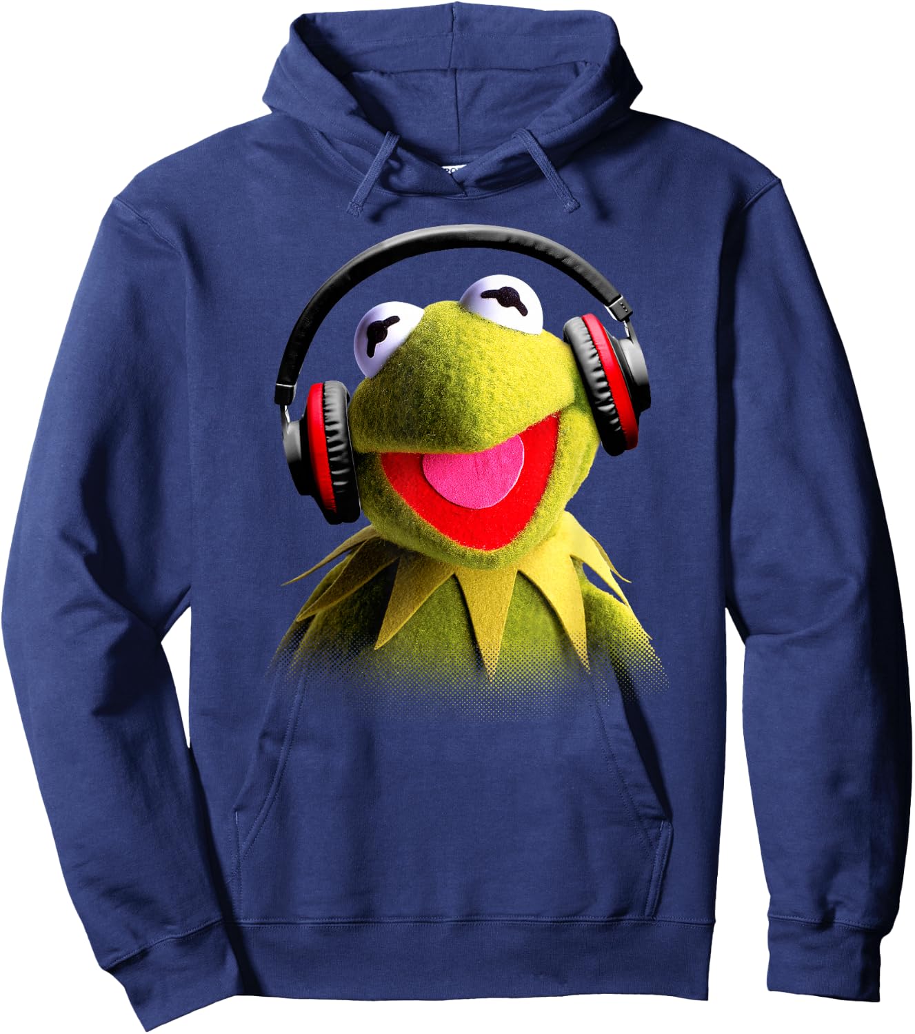 Disney - Muppet Babies Kermit Headphones Hoodie - Hoodie | Navy