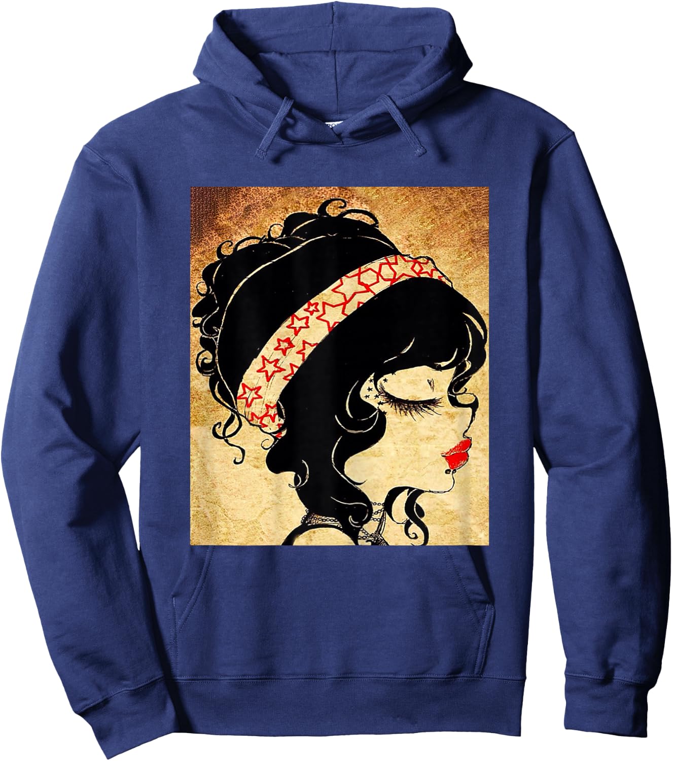 Retro Rockabilly Thrifters Hoodie - Hoodie | Navy
