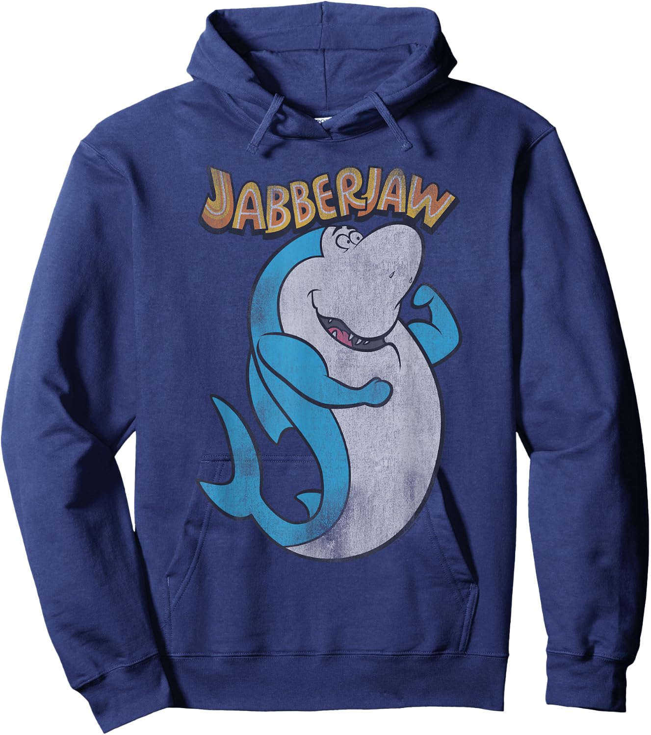 Jabberjaw Distressed Hoodie - Hoodie | Navy