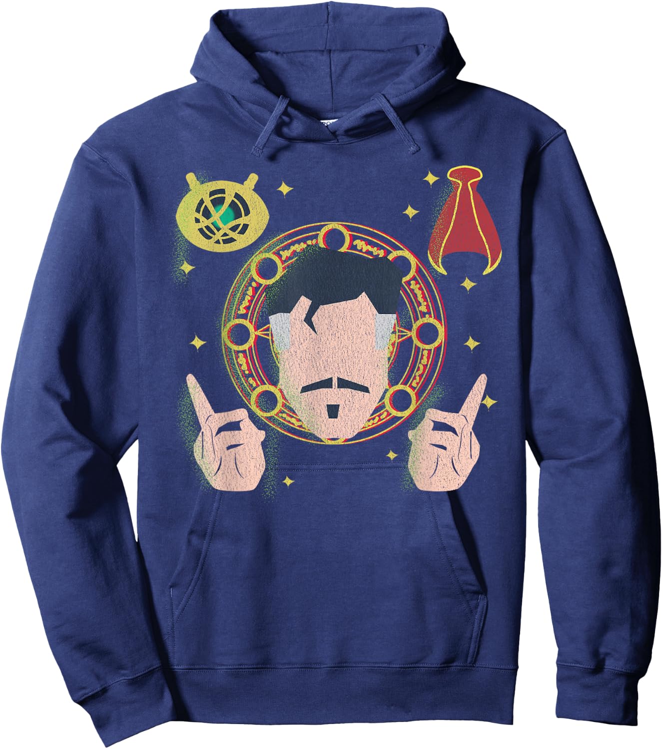 Marvel Doctor Strange Eye Agamotto Cloak Levitation Hoodie - Hoodie | Navy