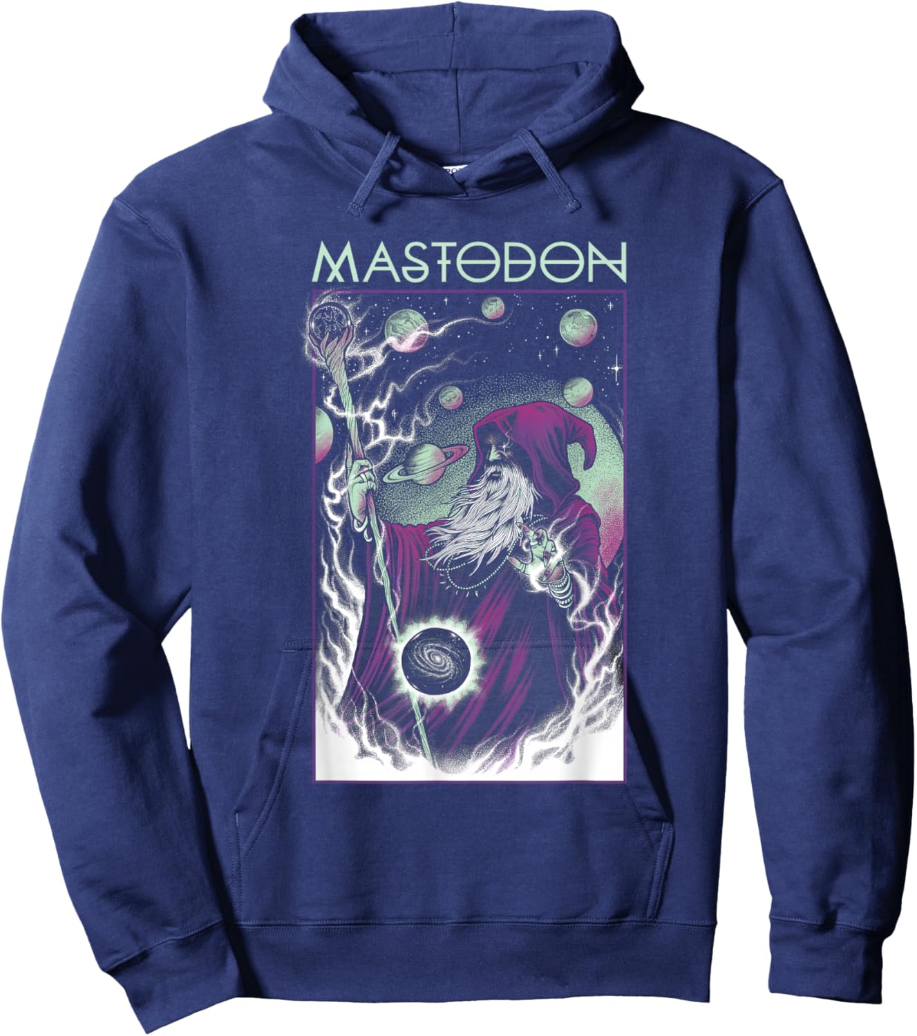 Mastodon The Infinite Arc Tour Youngstown Hoodie - Hoodie | Navy