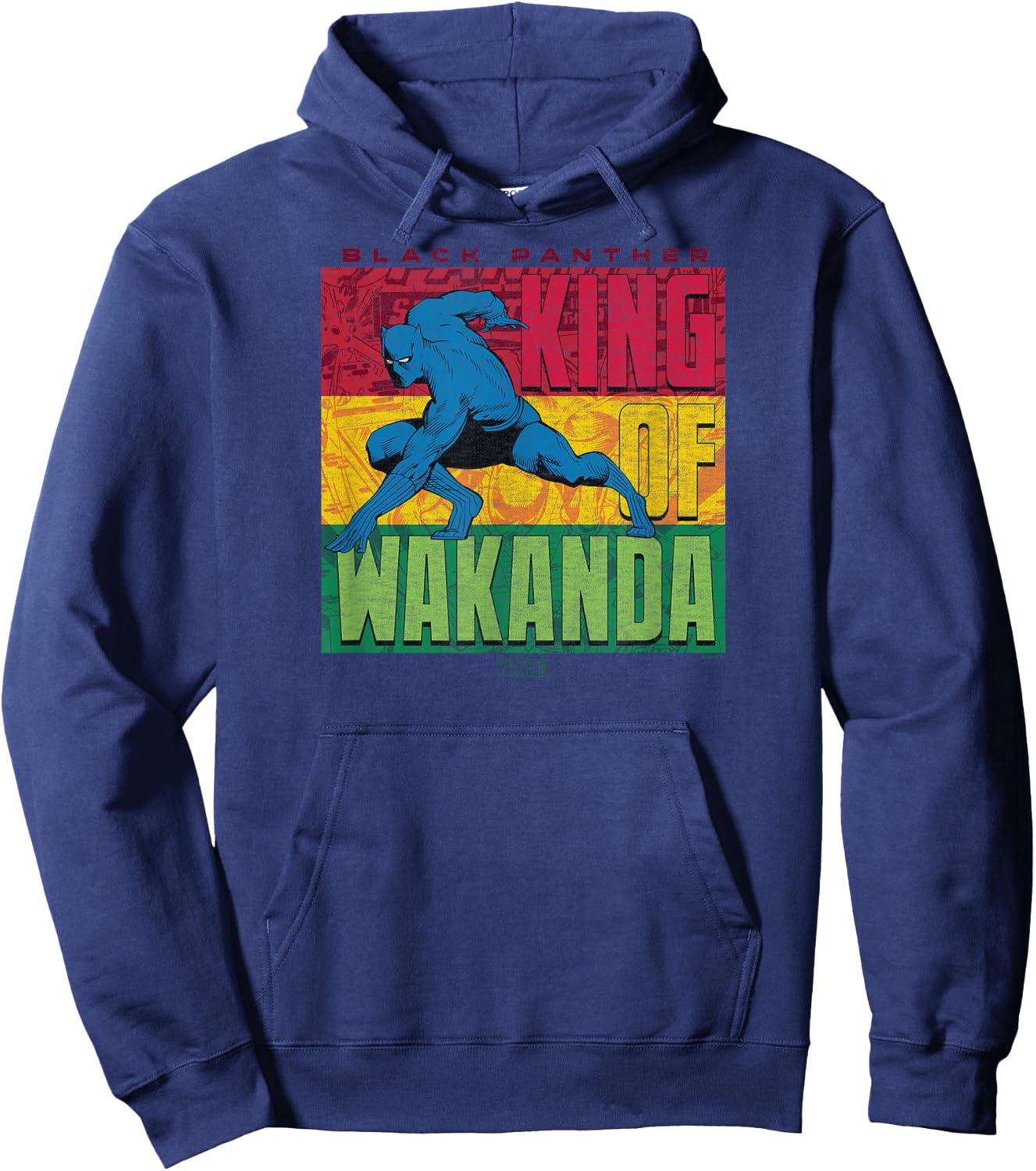 Black Panther - King of Wakanda Hoodie - Hoodie | Navy