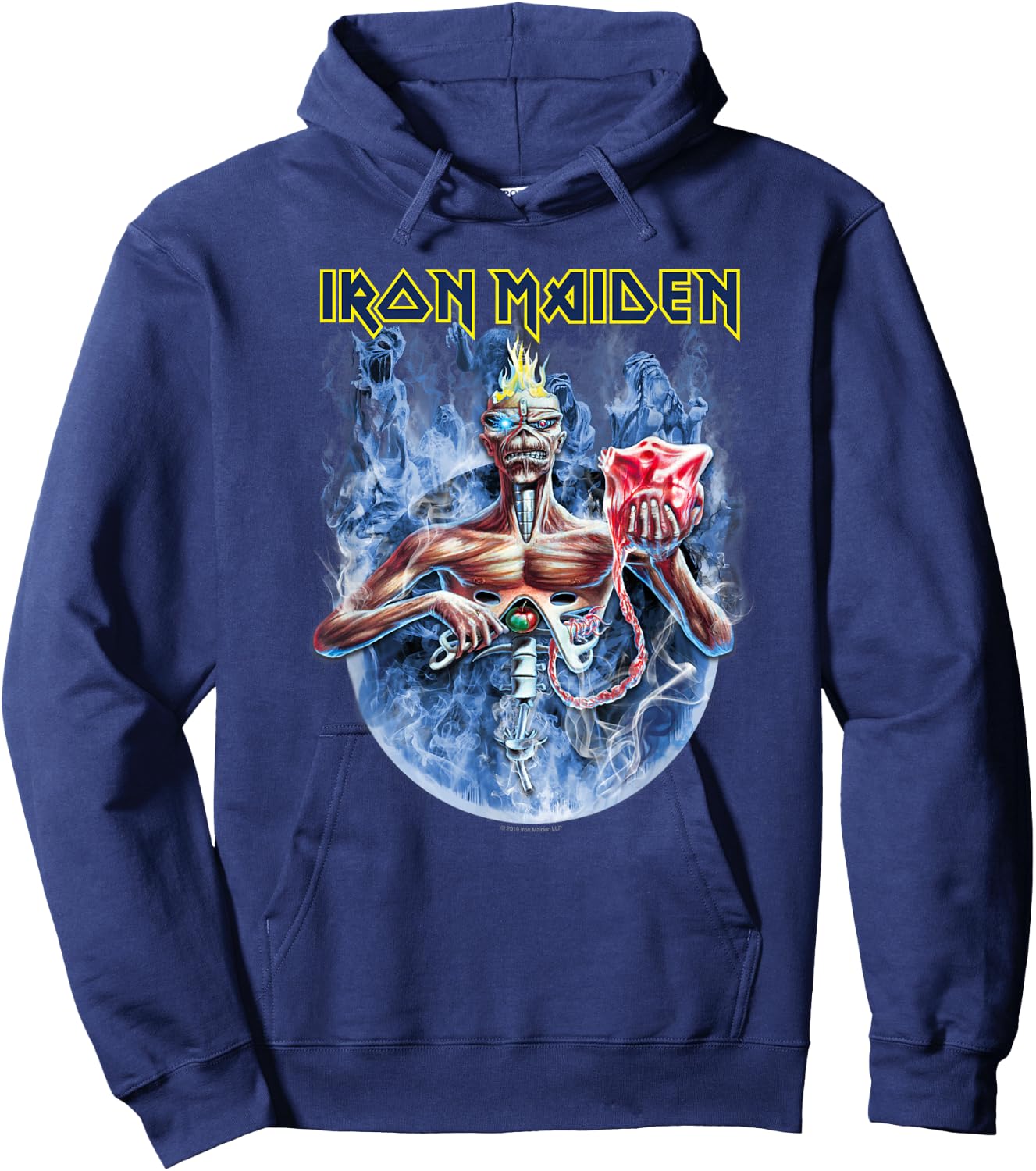 Iron Maiden - 7th Son Duo Hoodie - Hoodie | Navy