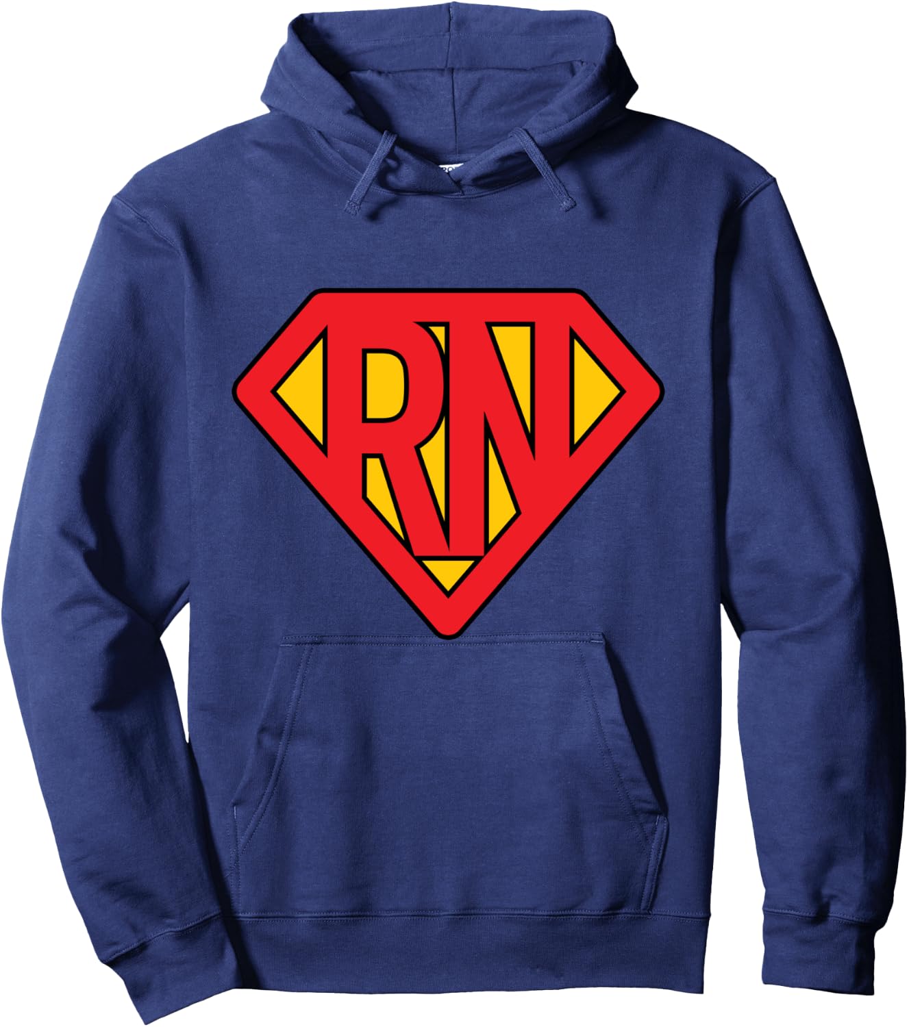 Super Nurse RN superhero Registered Nurse Hero Hoodie - Hoodie | Navy