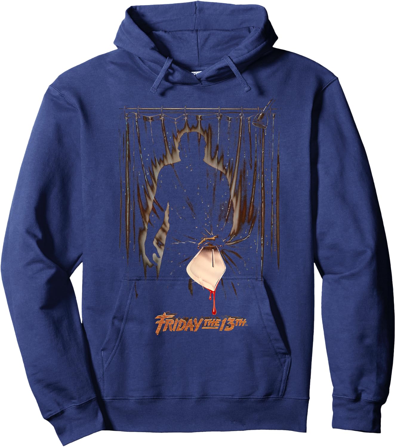 Friday The 13th Part 3 Poster Hoodie - Hoodie | Navy