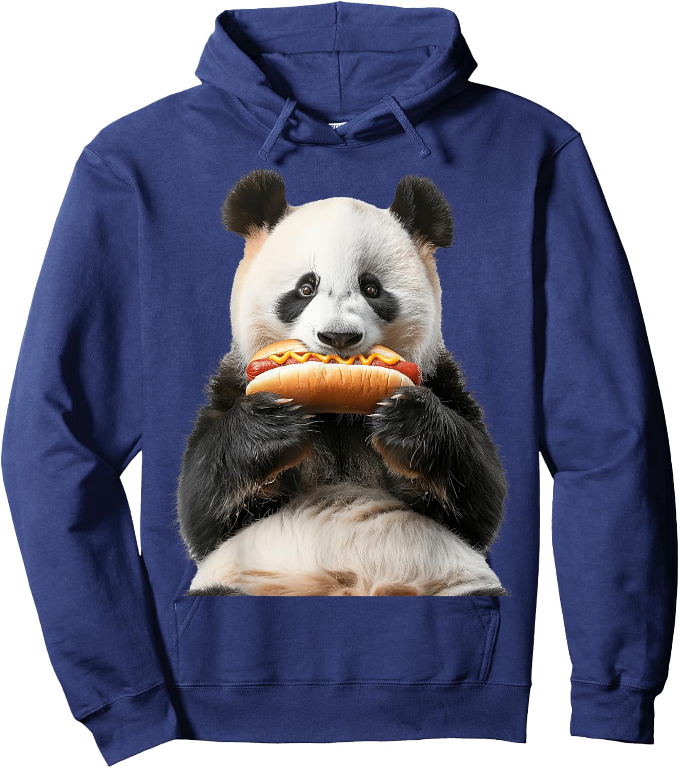 Panda Hotdog Hoodie - Hoodie | Navy