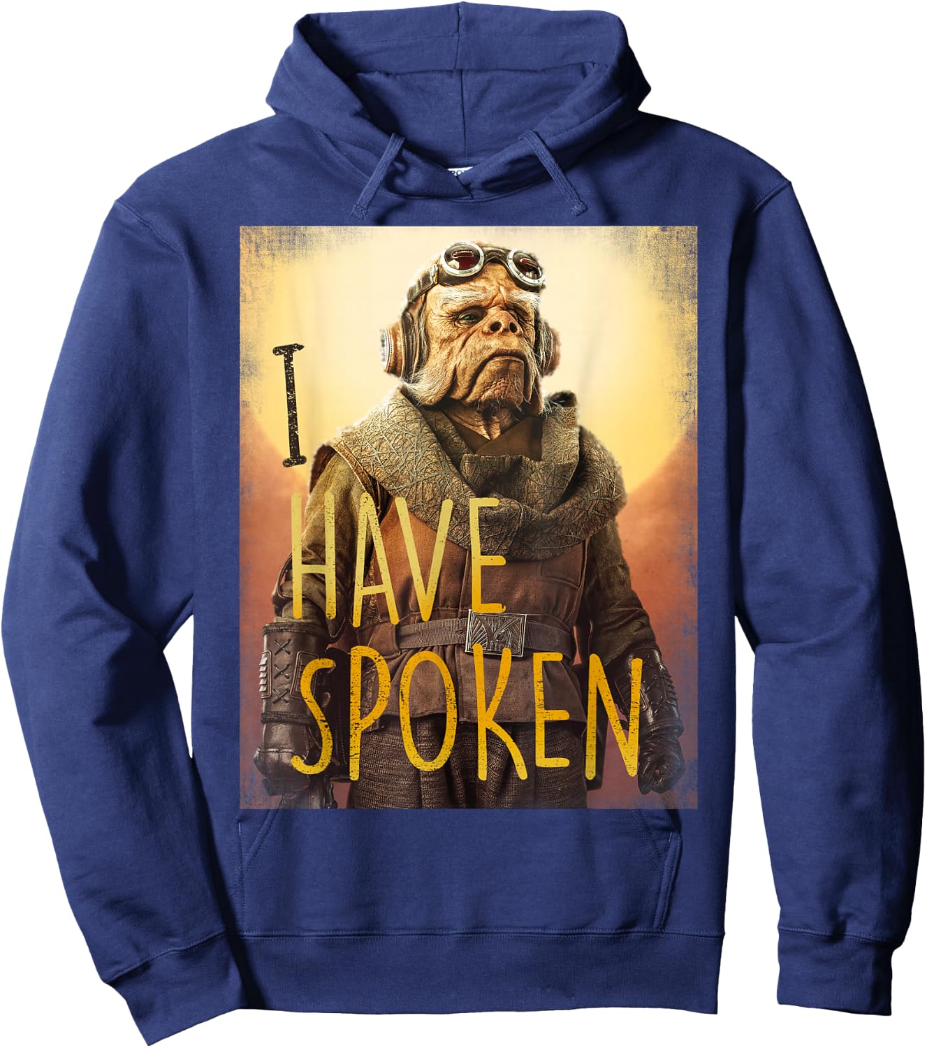 Star Wars The Mandalorian Kuiil I Have Spoken Hoodie - Hoodie | Navy