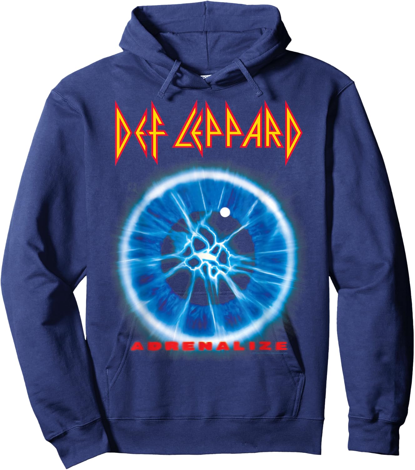 Def Leppard - Adrenalize Hoodie - Hoodie | Navy