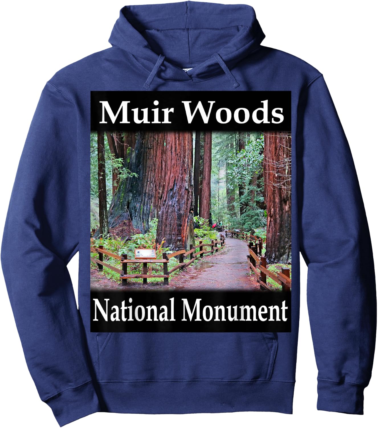 Yellow House Outlet: Muir Woods National Monument Hoodie - Hoodie | Navy