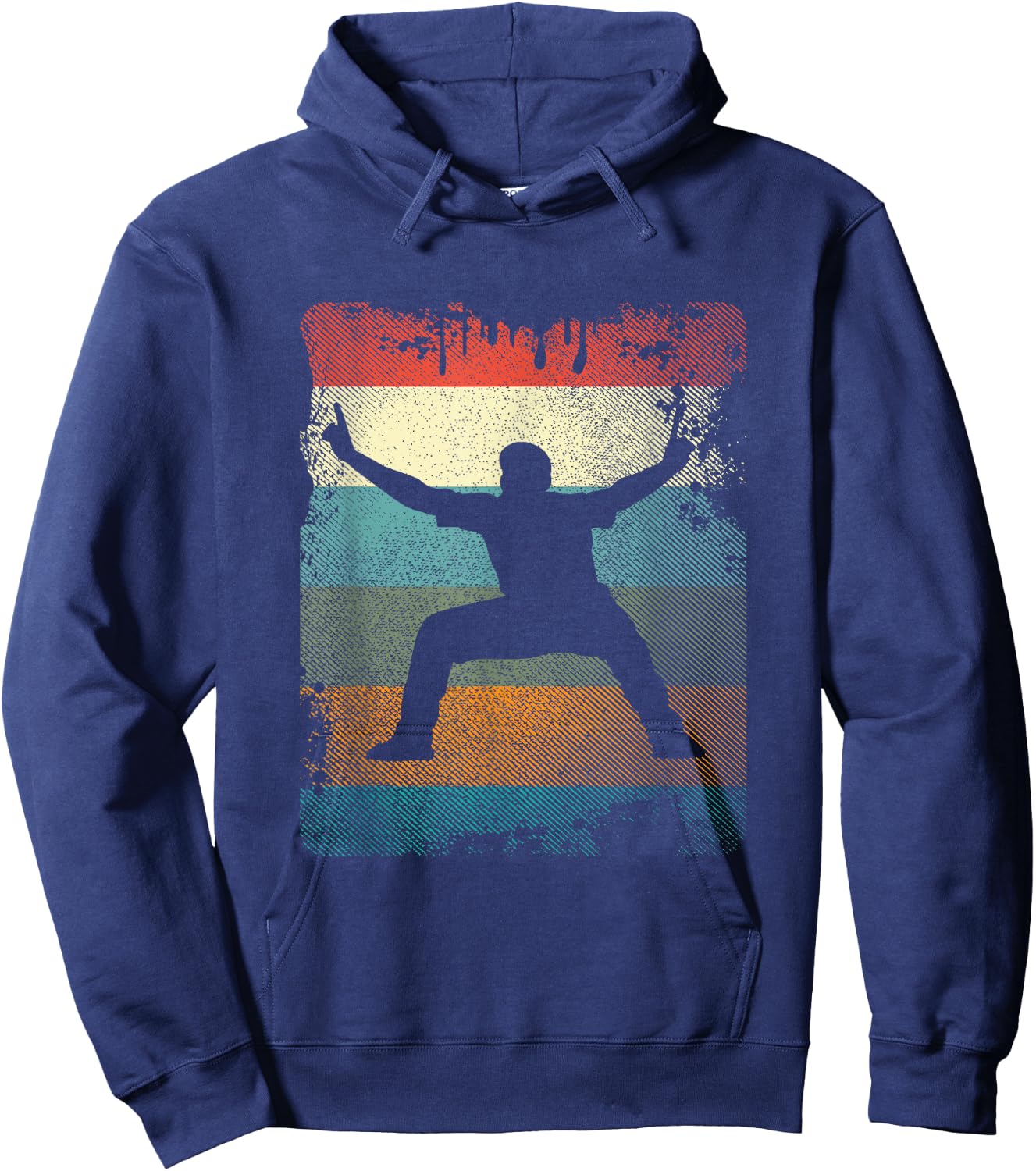 Vintage Baseball Umpire Retro Baseball Fan Shirt Gift Hoodie - Hoodie | Navy