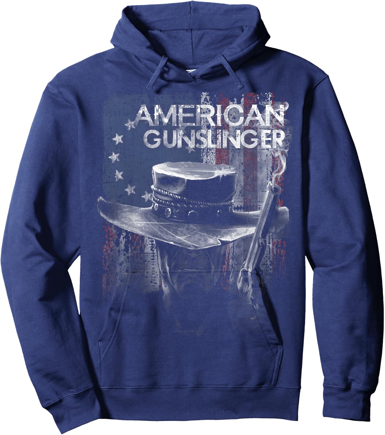 American Gunslinger Hoodie - Hoodie | Navy