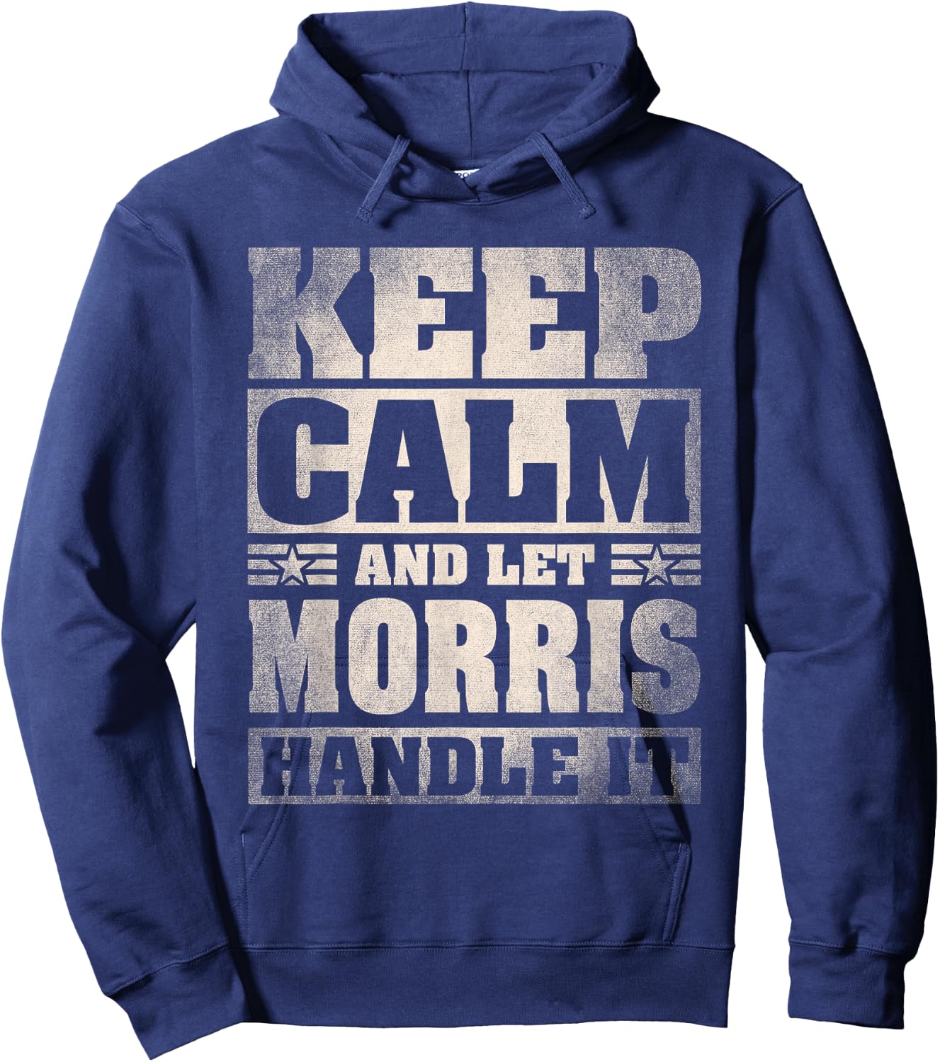 Morris Name Shirt Personalized Morris Last Name Hoodie - Hoodie | Navy