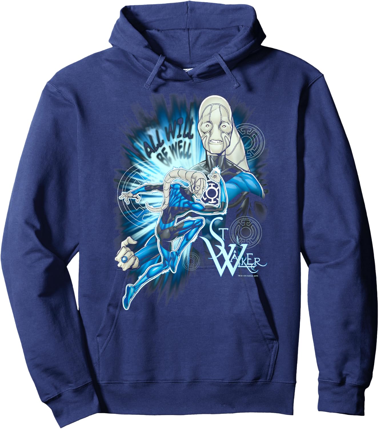 Green Lantern Saint Walker T Shirt Hoodie - Hoodie | Navy