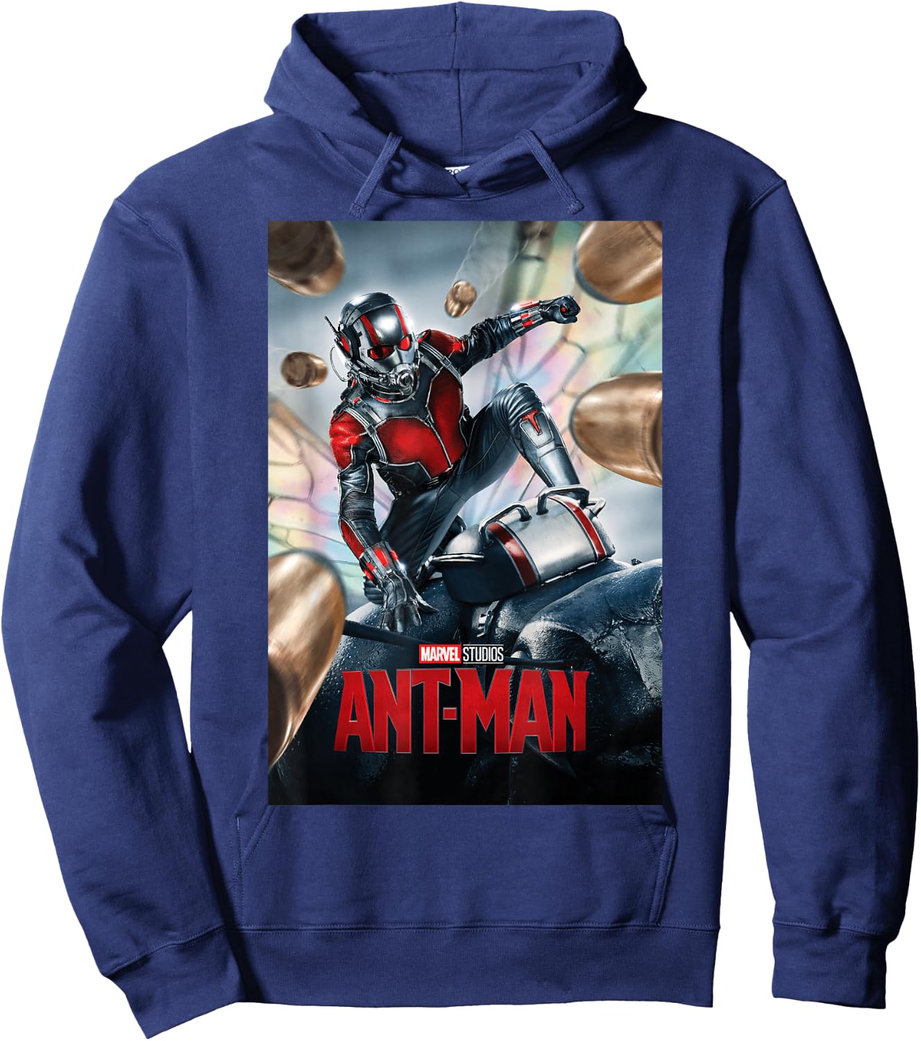 Marvel Studios Ant-Man Movie Poster Hoodie - Hoodie | Navy