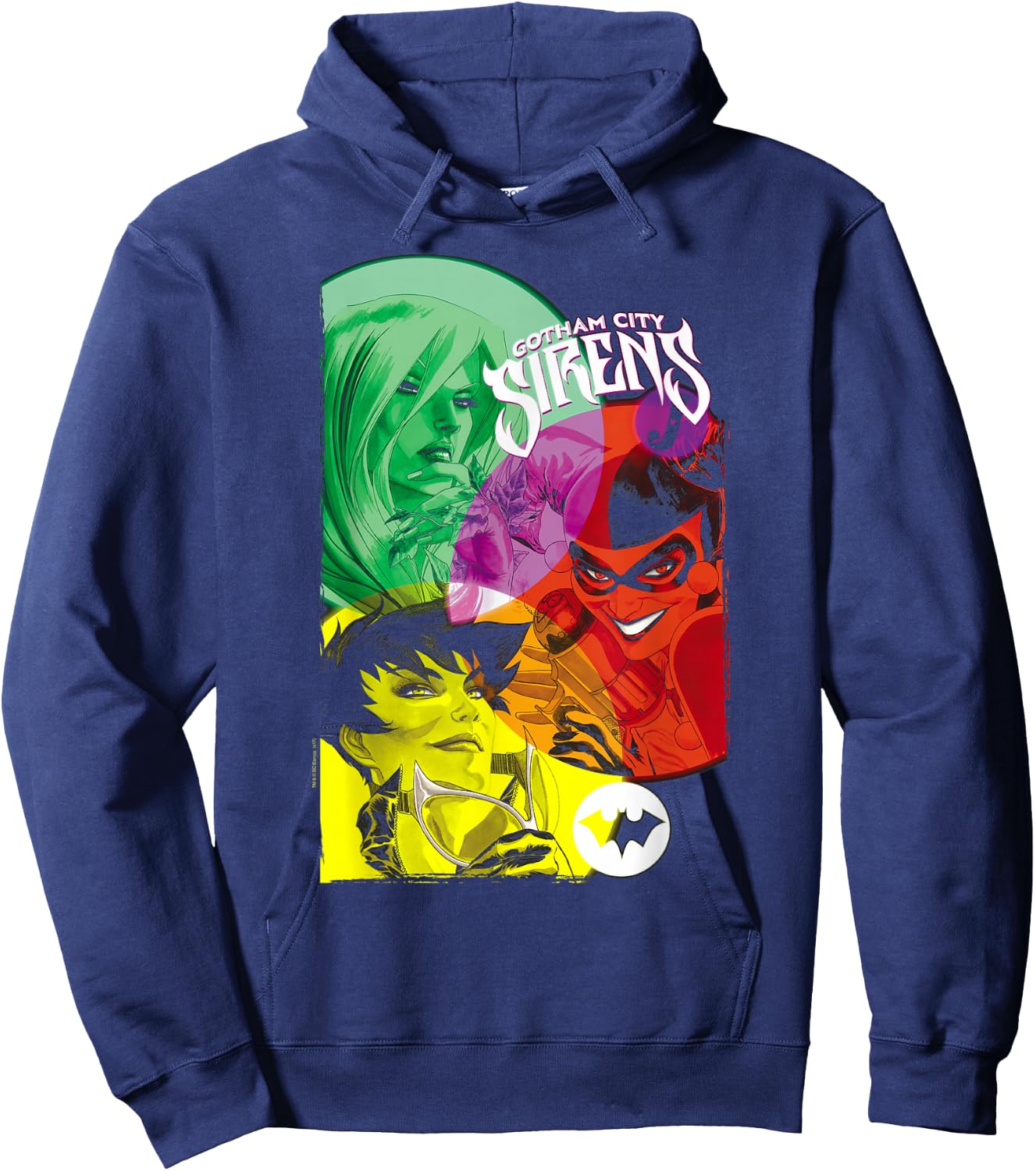 Batman Gotham Sirens Hoodie - Hoodie | Navy