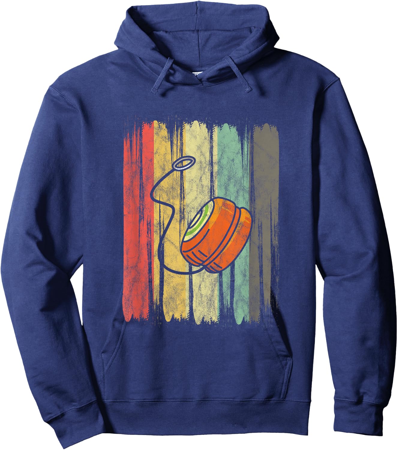 Vintage Yoyo Lover Yoyo Master Hoodie - Hoodie | Navy