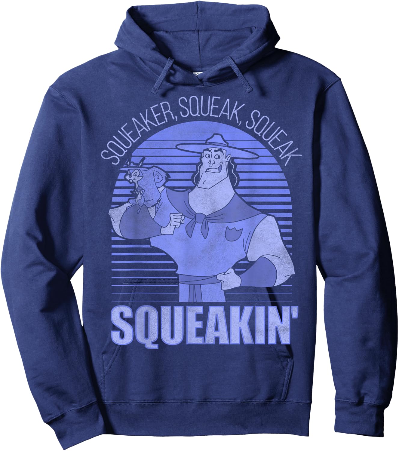Disney Emperor's New Groove Kronk Squeakin' Squeaker Hoodie - Hoodie | Navy