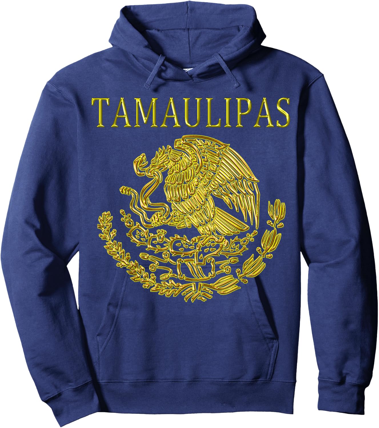 Tamaulipas mexican camisa mexican shirt Hoodie - Hoodie | Navy