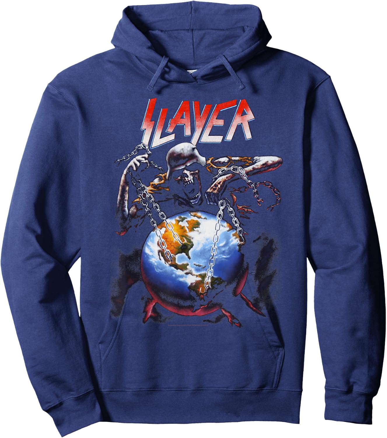 Slayer - Intourvention Hoodie - Hoodie | Navy