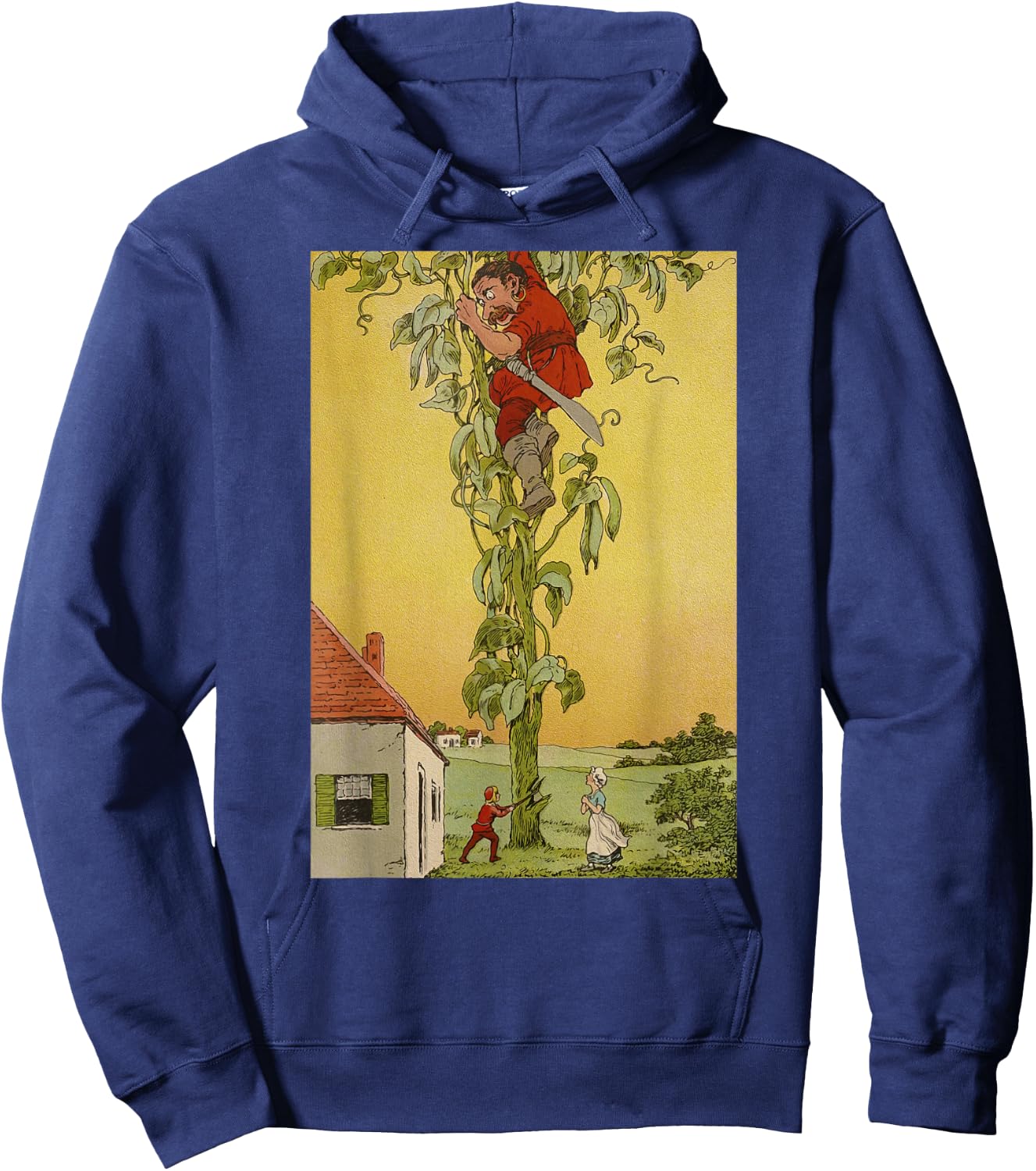 Jack and the Beanstalk -Fairytale Giant Hoodie - Hoodie | Navy