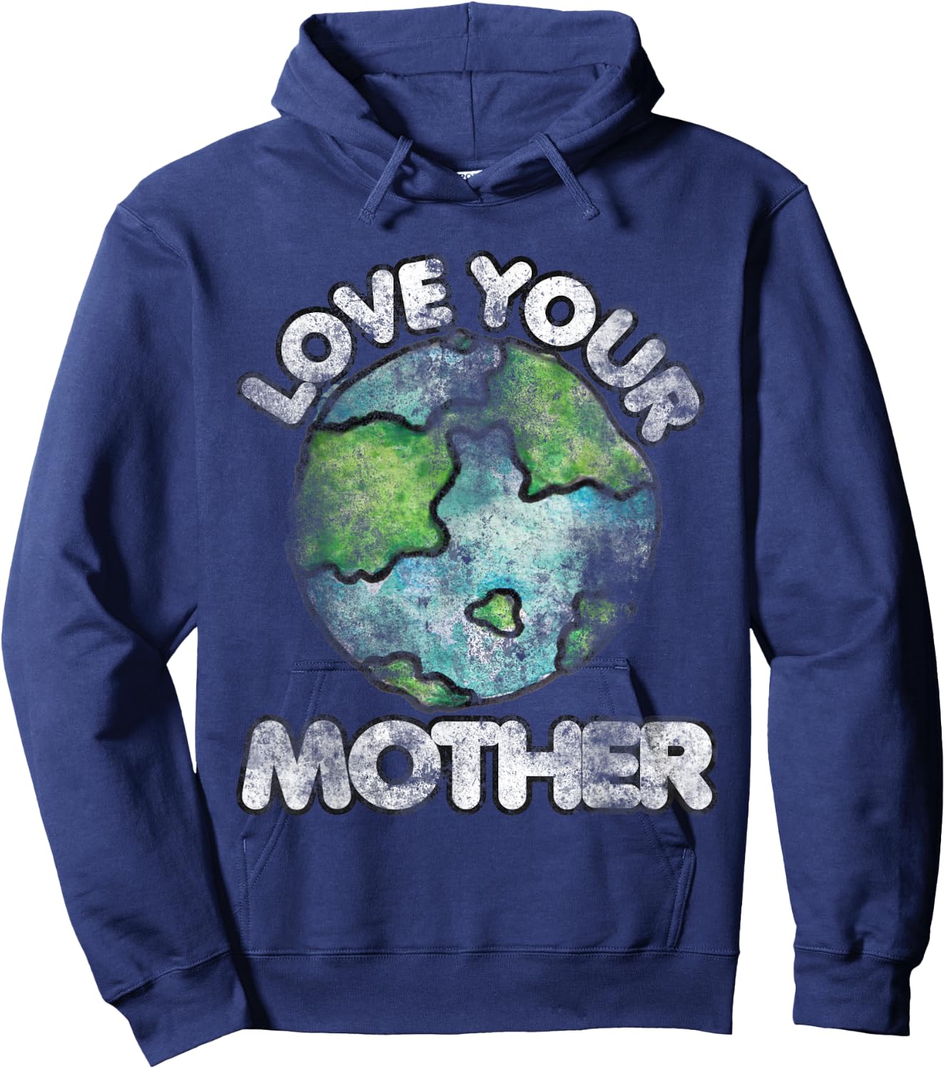 Love your mother shirt vintage earth day Hoodie - Hoodie | Navy