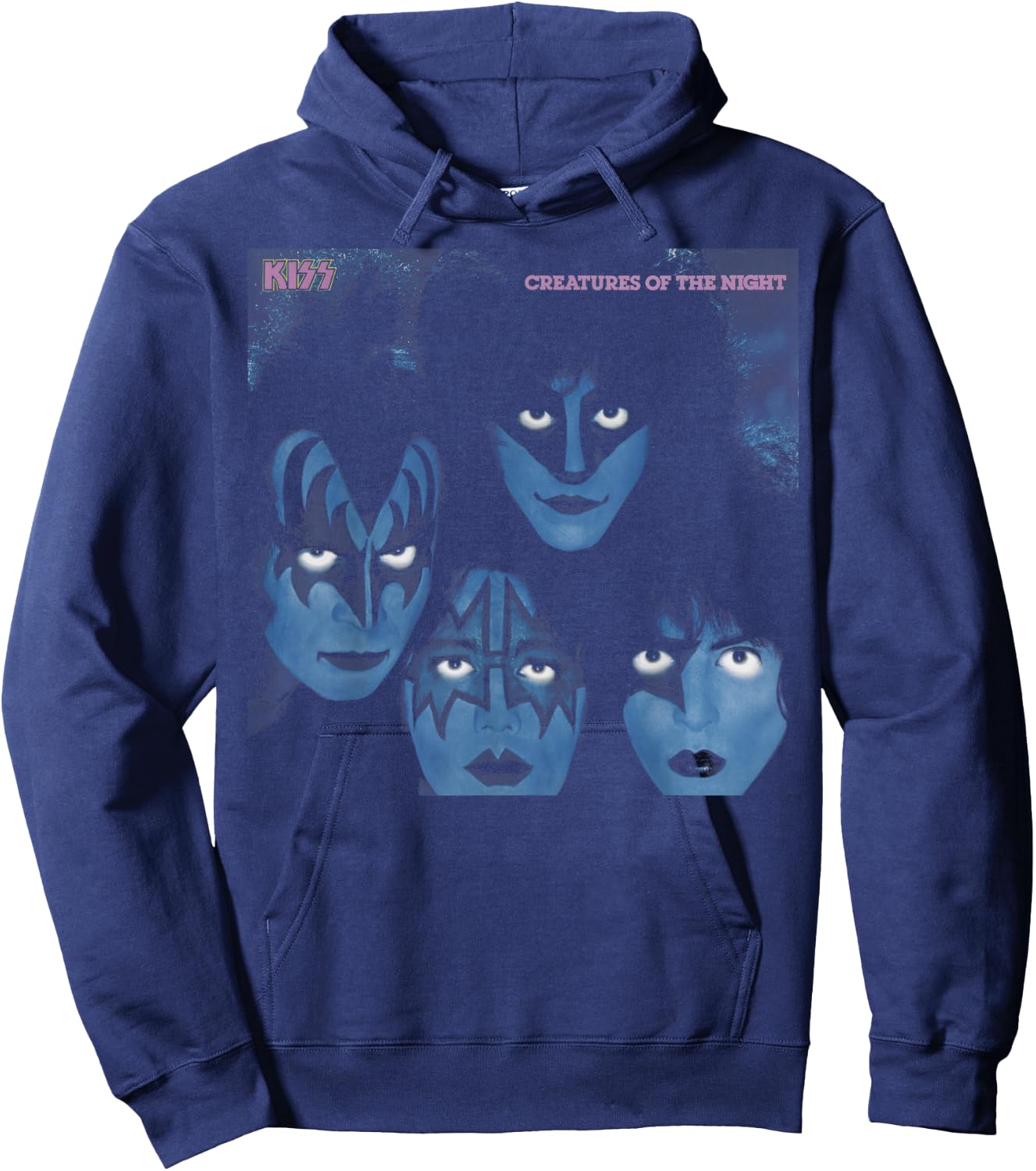 KISS - 1982 Creatures of the Night Hoodie - Hoodie | Navy