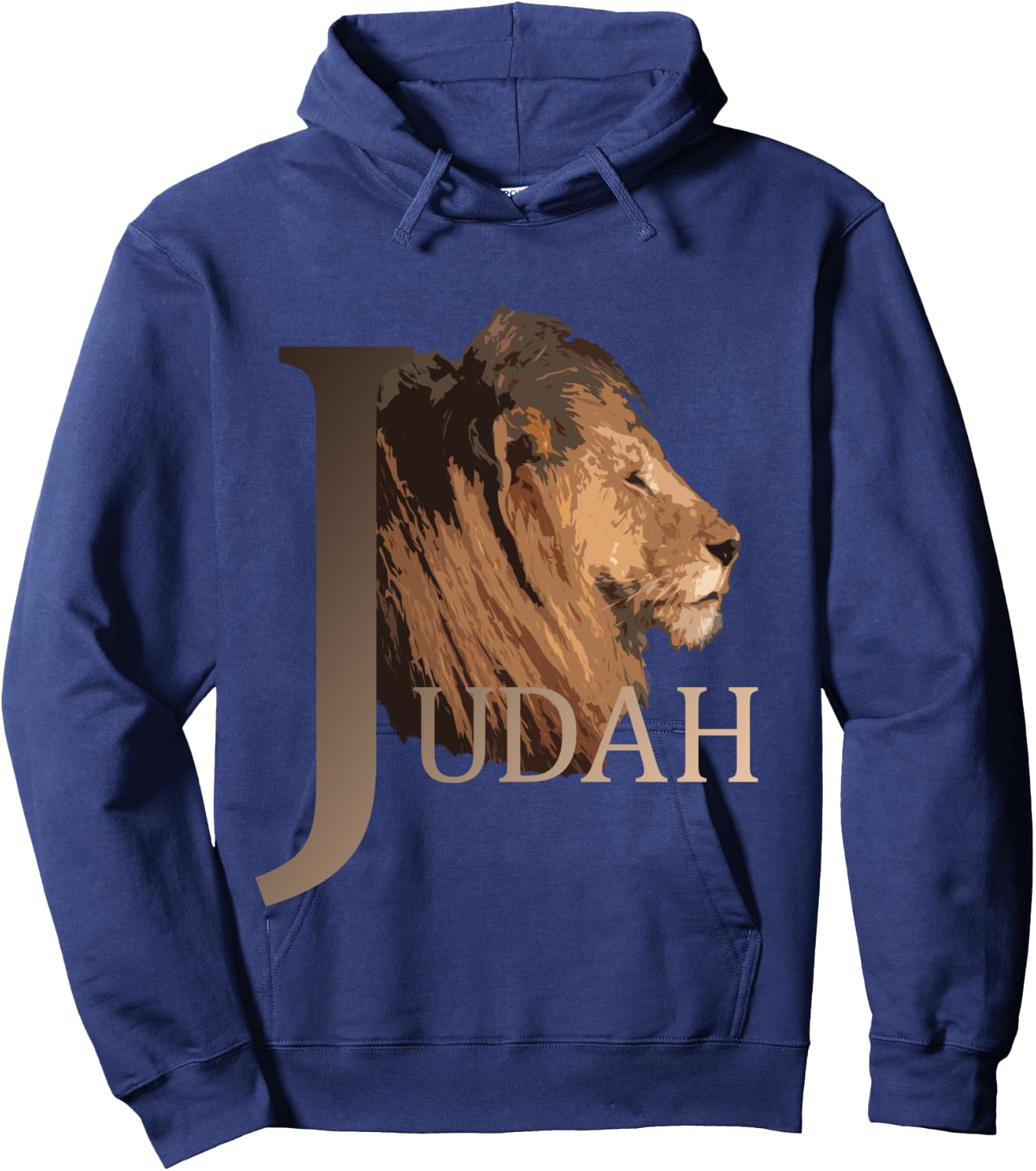 Lion Of Judah - Tribe Of Judah Hoodie - Hoodie | Navy