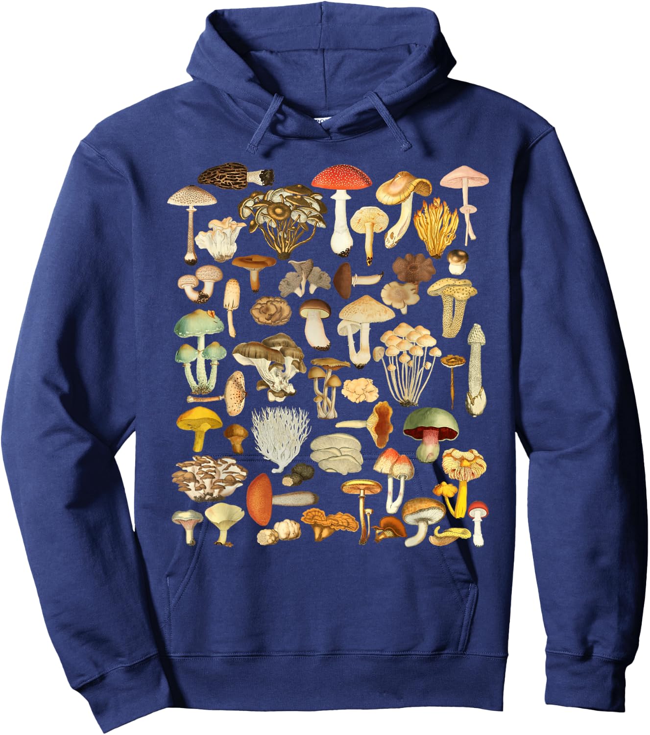 Mushroom Mycology Fungi Foraging Mushroom Whisperer Hoodie - Hoodie | Navy