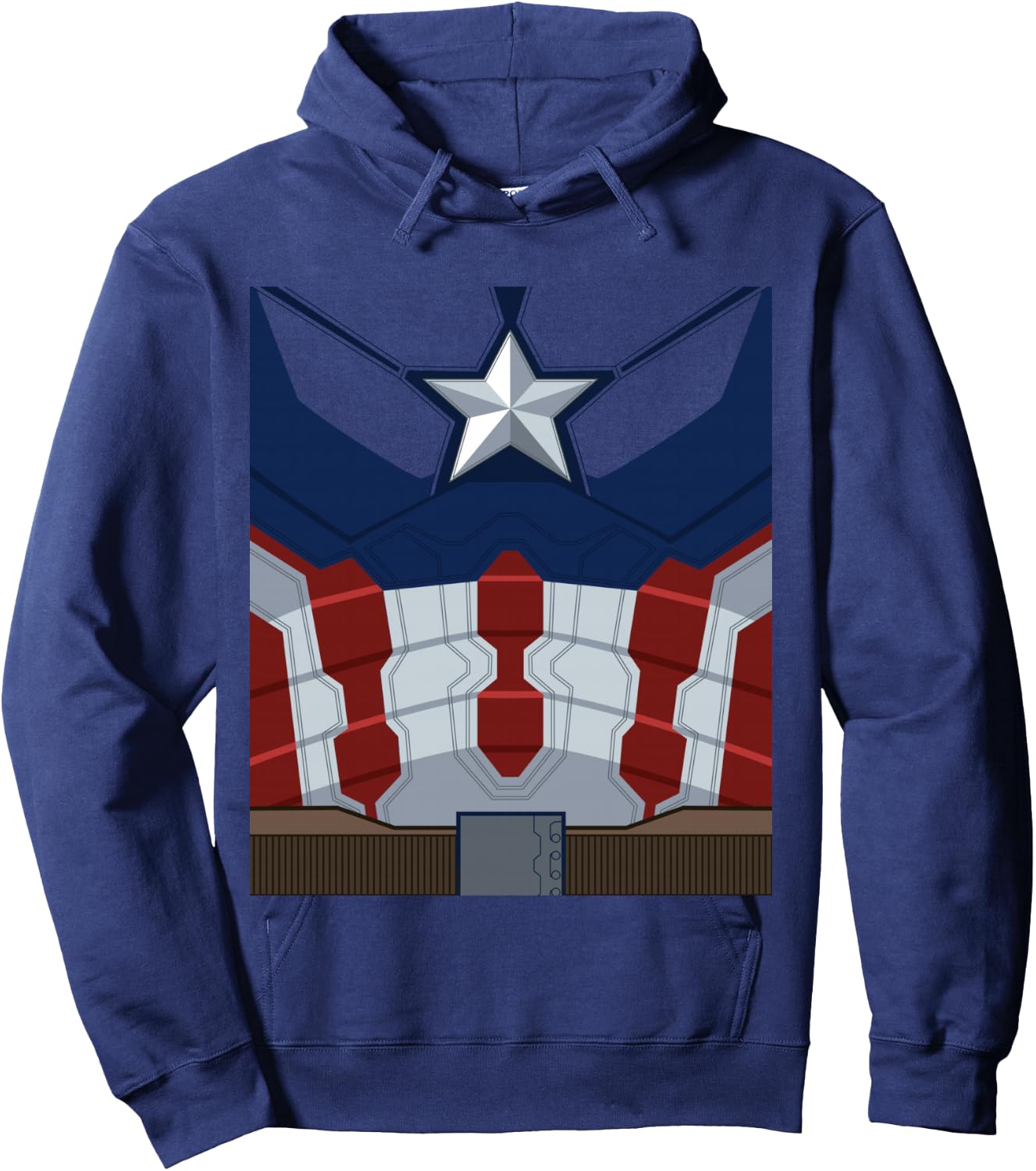 Marvel Captain America Costume Hoodie - Hoodie | Navy