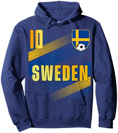 Sweden Flag Swedish Pride Lovers Hoodie - Hoodie | Navy