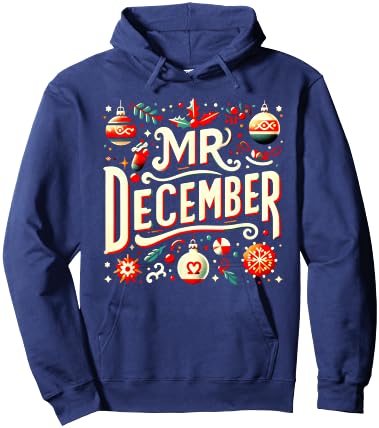 Mr. December, December Birthday Gift Hoodie - Hoodie | Navy