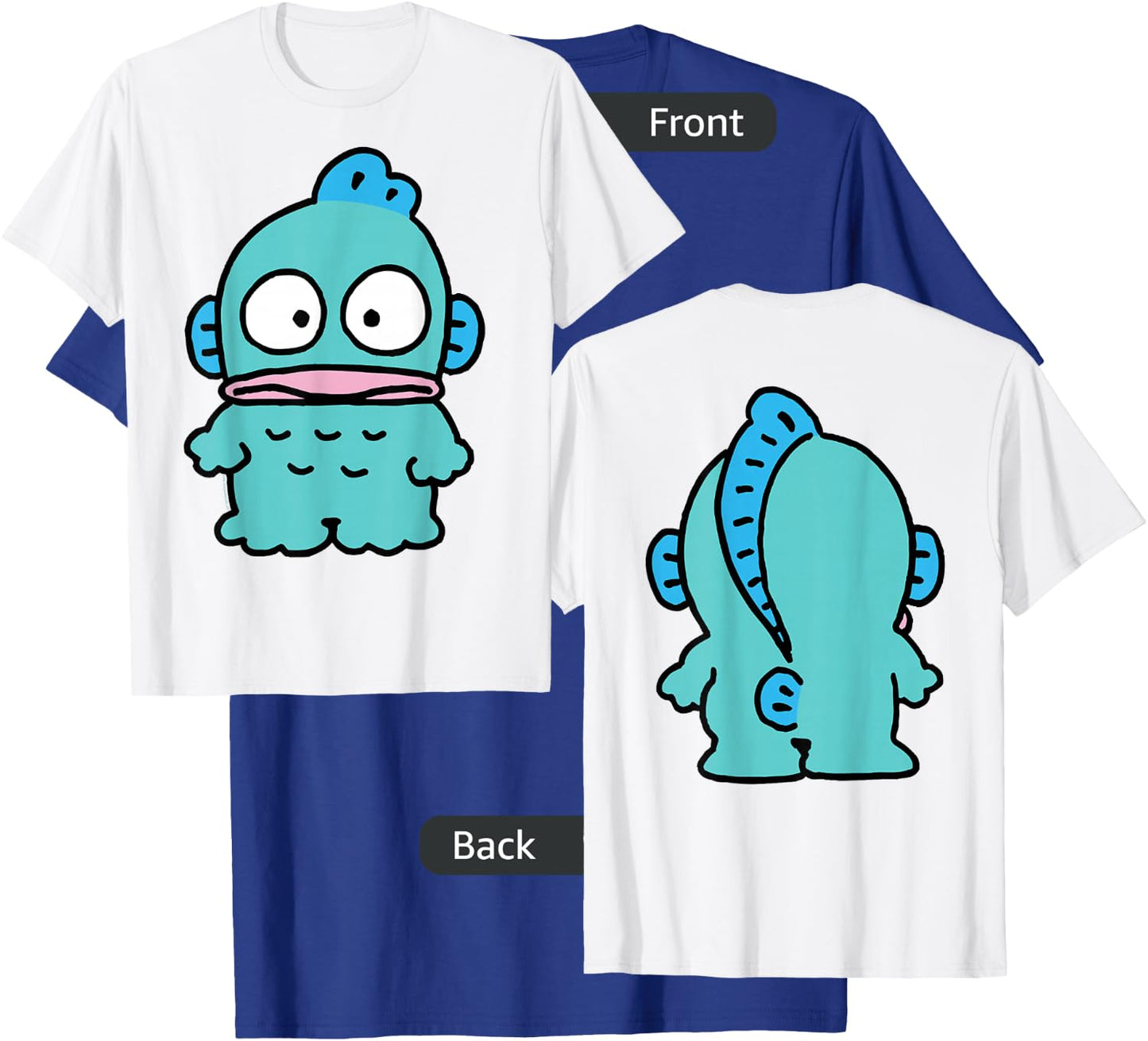 Hangyodon Front and Back Shirt T-Shirt - T-Shirt | Royal