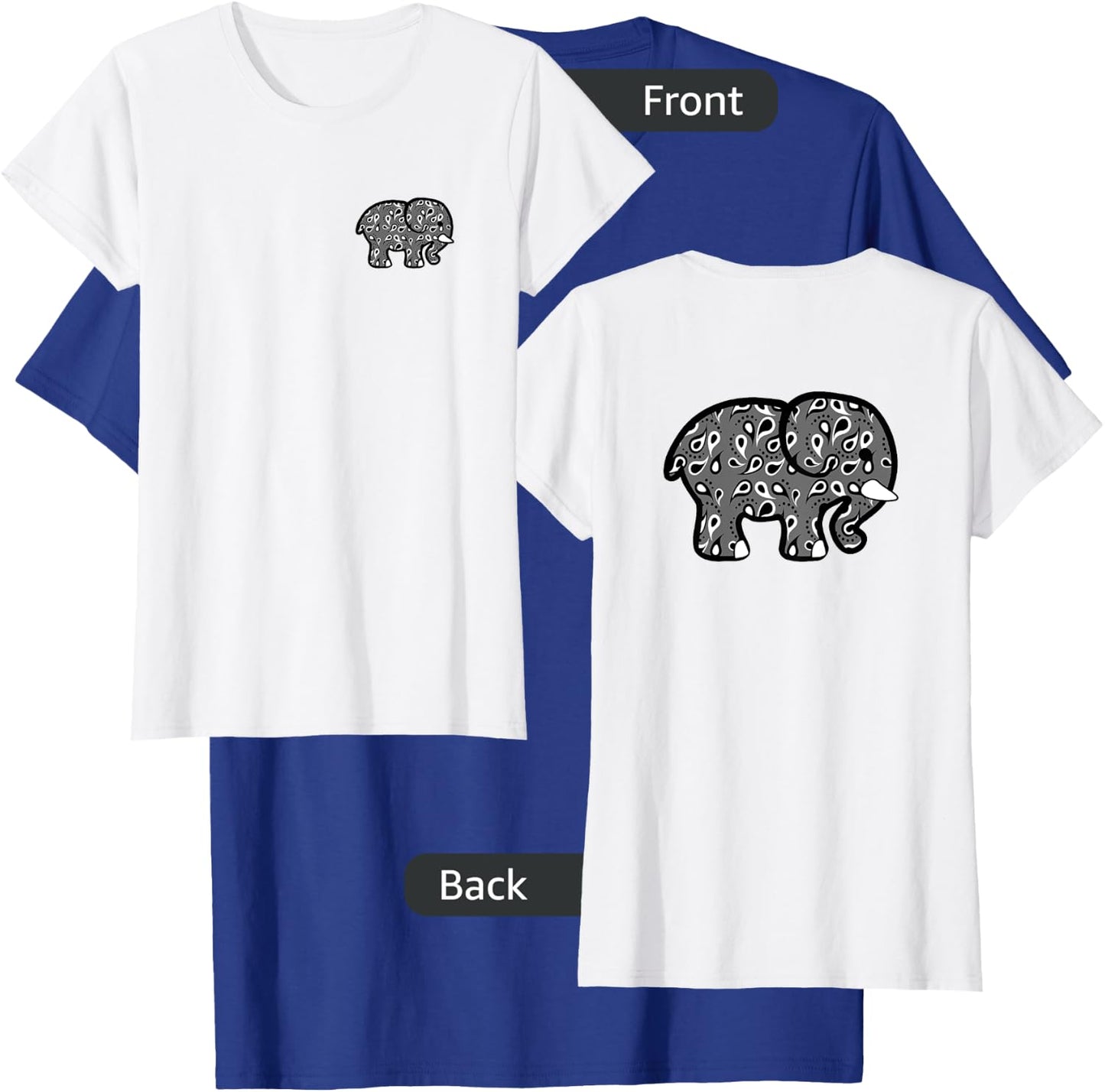 Elephant Ivory Cute Stylish Girls Gift Novelty T-Shirt - T-Shirt | Royal