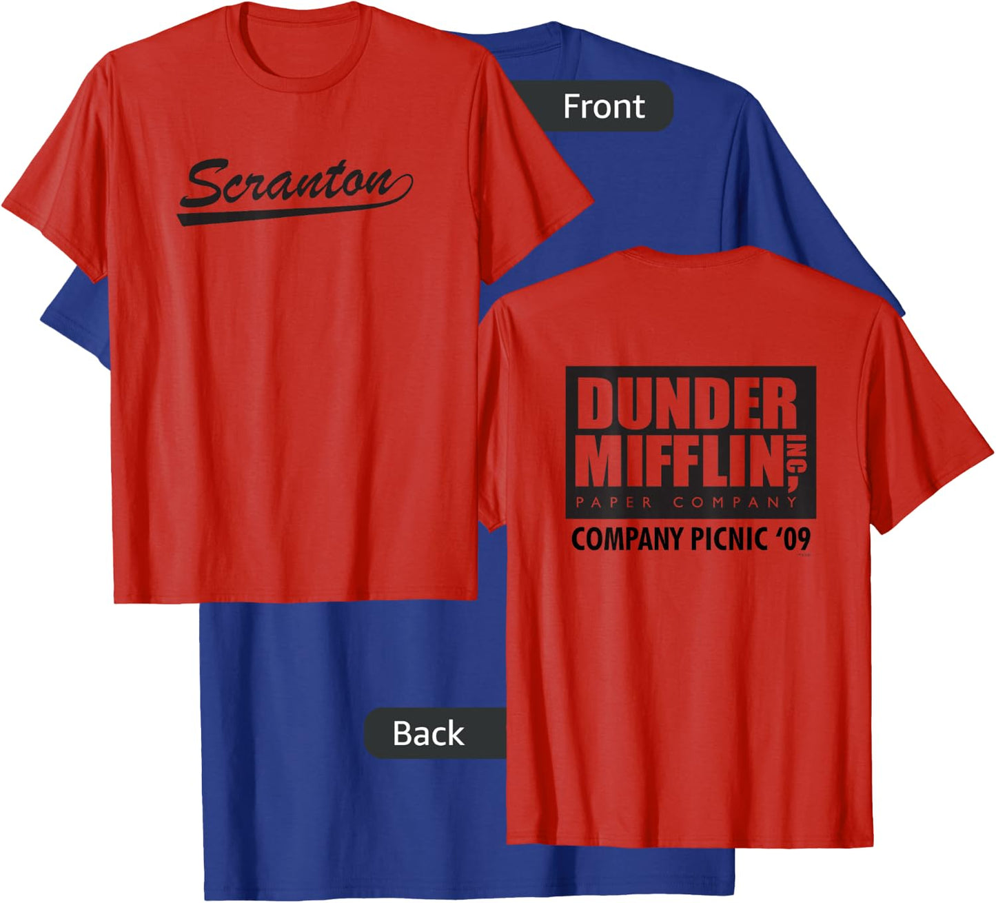 The Office Scranton Branch Picnic As Seen On T-Shirt - T-Shirt | Royal