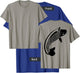 Koi Shirt Men Women Large Koi "On Shirt Back" T-Shirt - T-Shirt | Royal