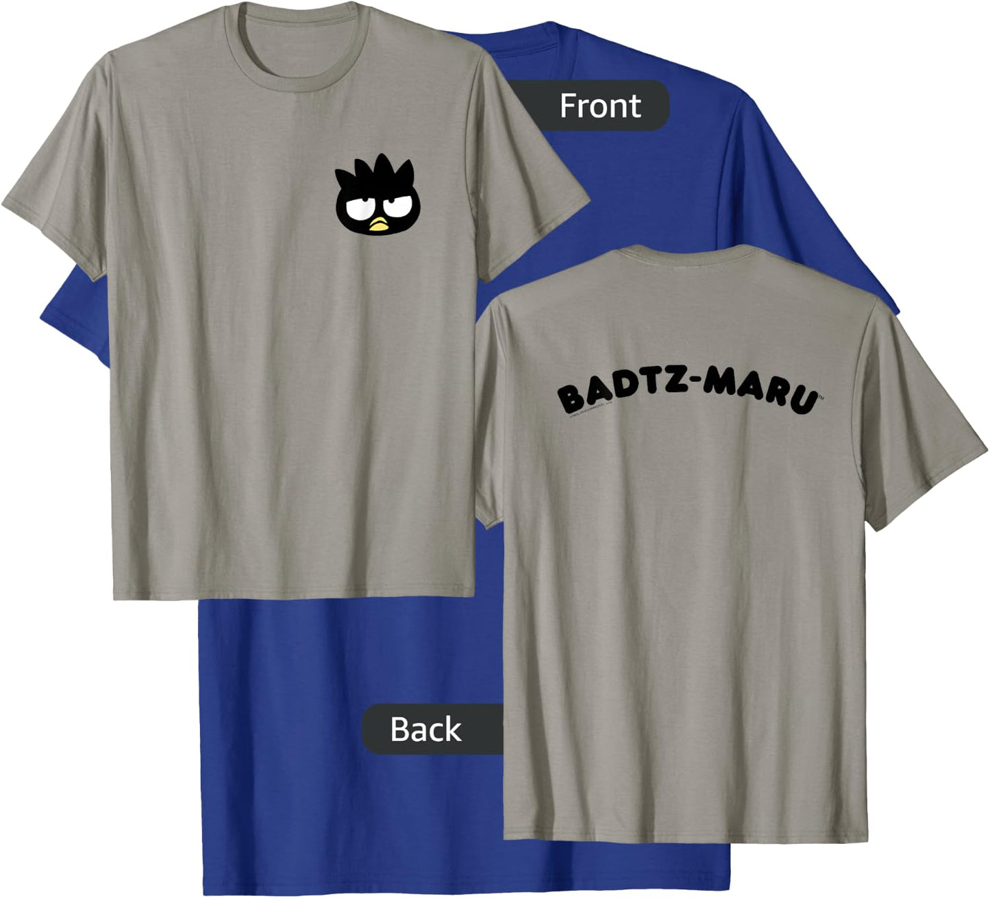 Badtz - Maru Front and Back Logo Shirt T-Shirt - T-Shirt | Royal