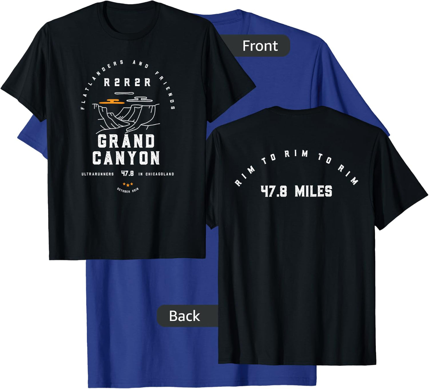 R2R2R Regular T T-Shirt - T-Shirt | Royal