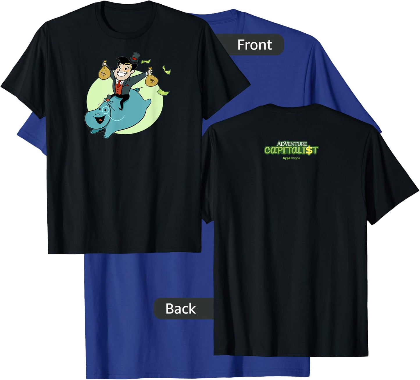 Hip-Hippo Hooray! T-Shirt - T-Shirt | Royal