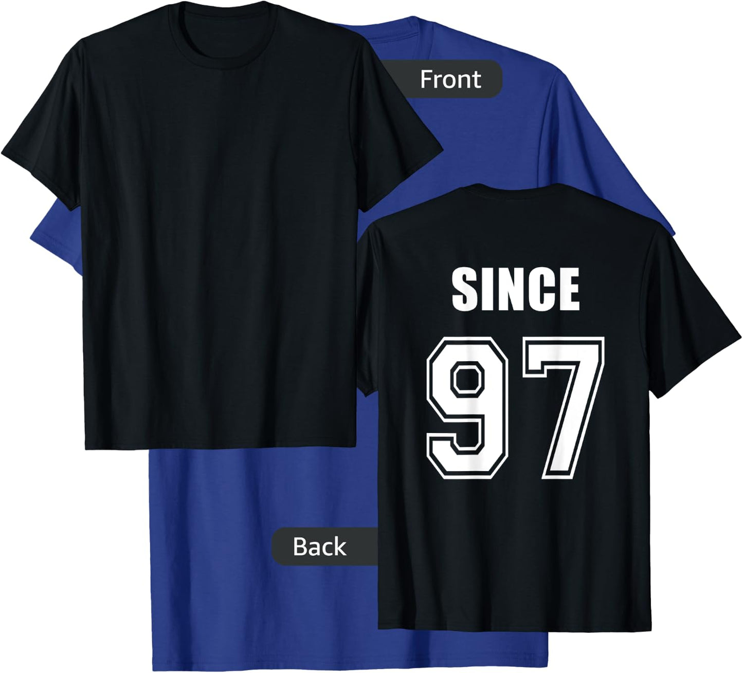 Together since 1997 -couple shirts-Lovers Shirts- King Queen T-Shirt - T-Shirt | Royal