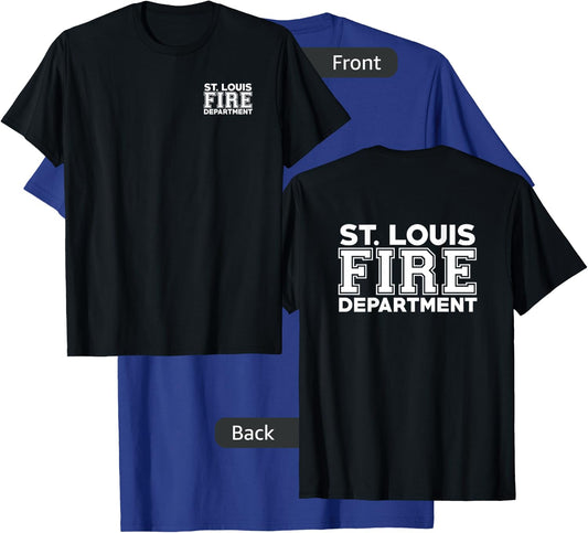 City of St. Louis Fire Rescue Missouri Firefighter T-Shirt - T-Shirt | Royal