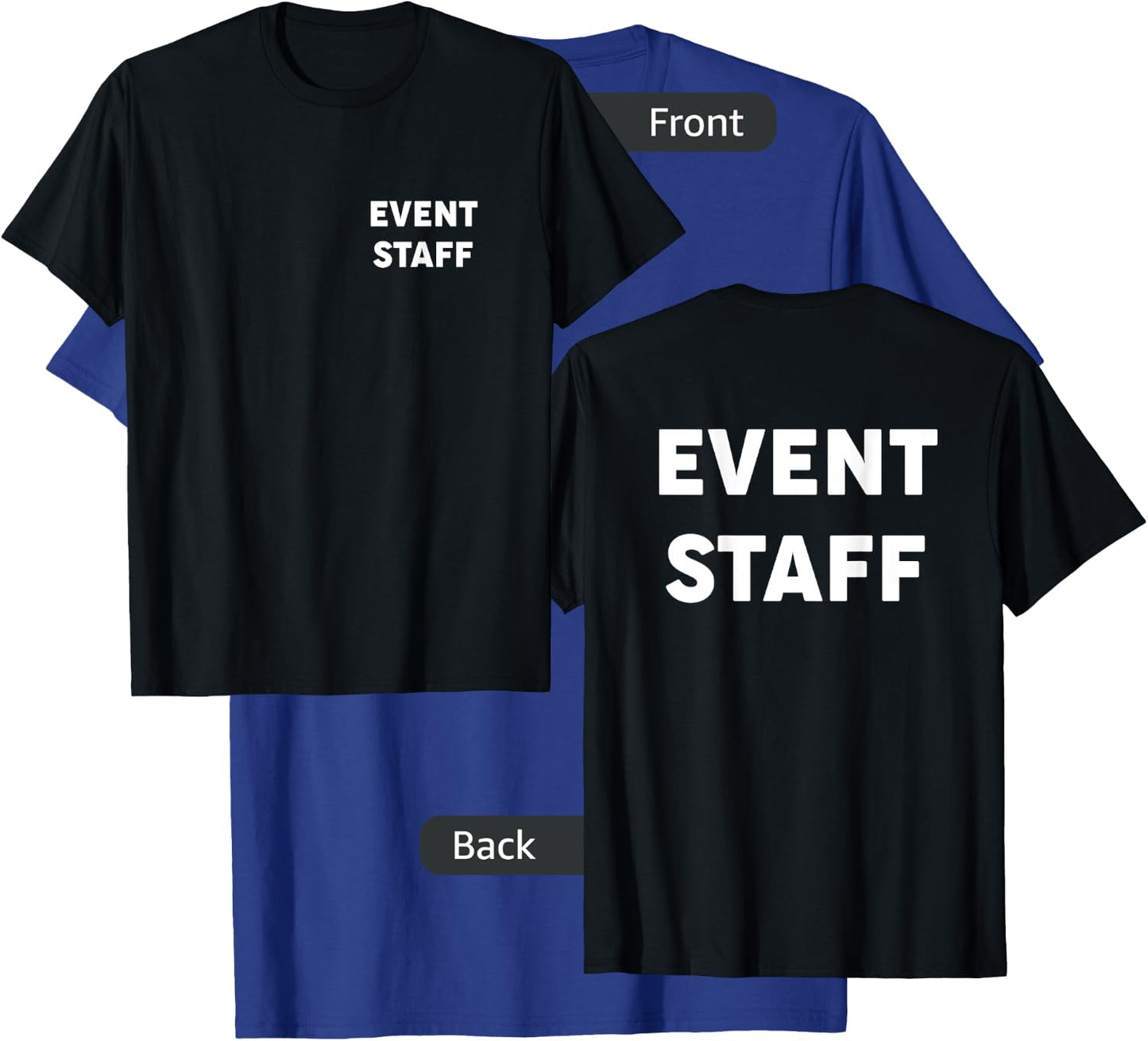 Event Staff T-Shirt - T-Shirt | Royal