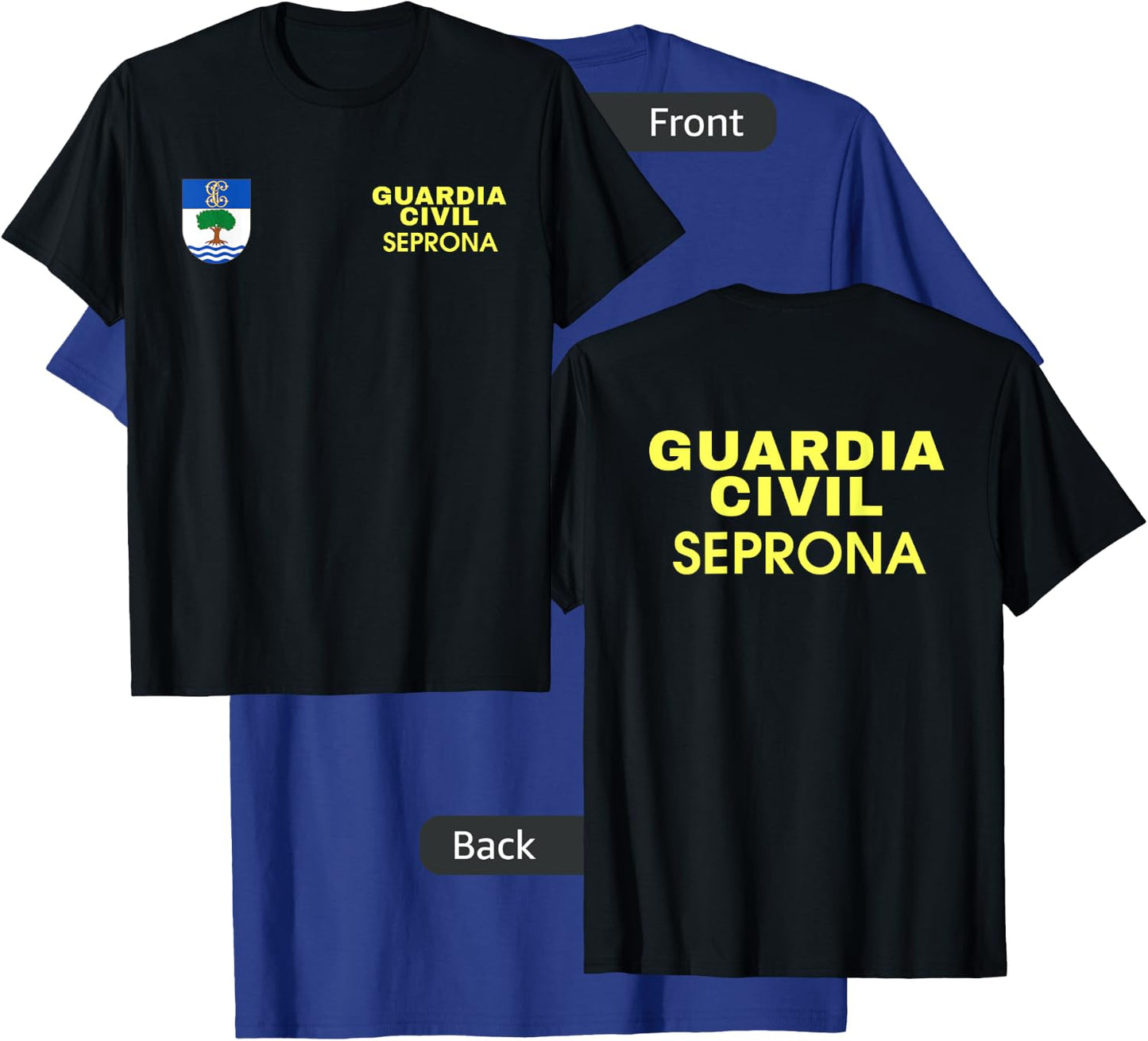 Spain Police Apparel - Policia España Guardia Civil Seprona T-Shirt - T-Shirt | Royal